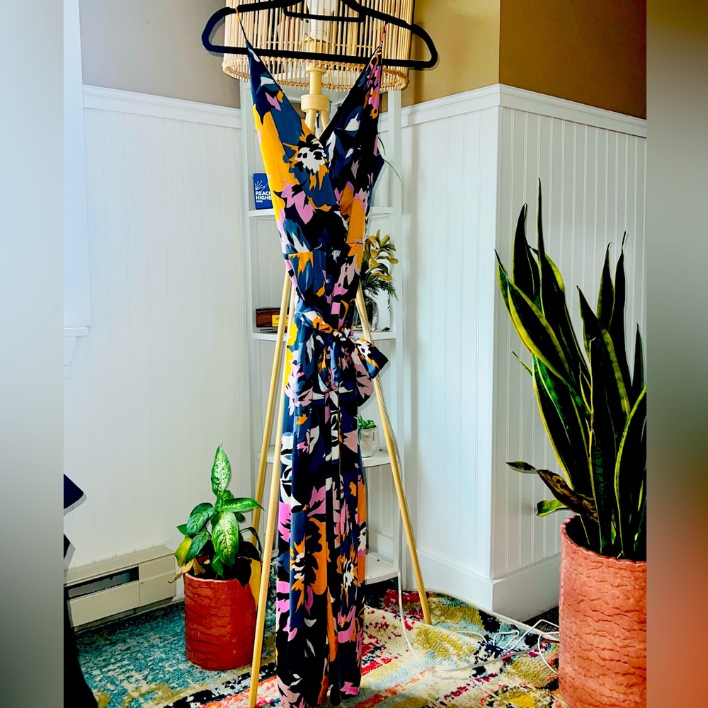 H&M Floral Jumpsuit